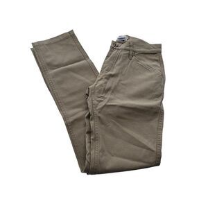 Taylor Stitch Pants Chinos Slacks Khaki Beige Men Button Fly Herringbone sz 29